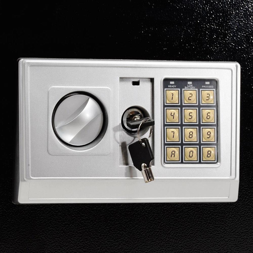 Home Office Digital Electronic Safe Box Keypad Lock Security Hotel Gun